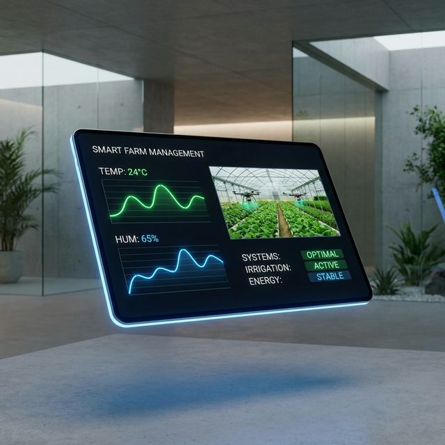 스마트팜 대시보드화면